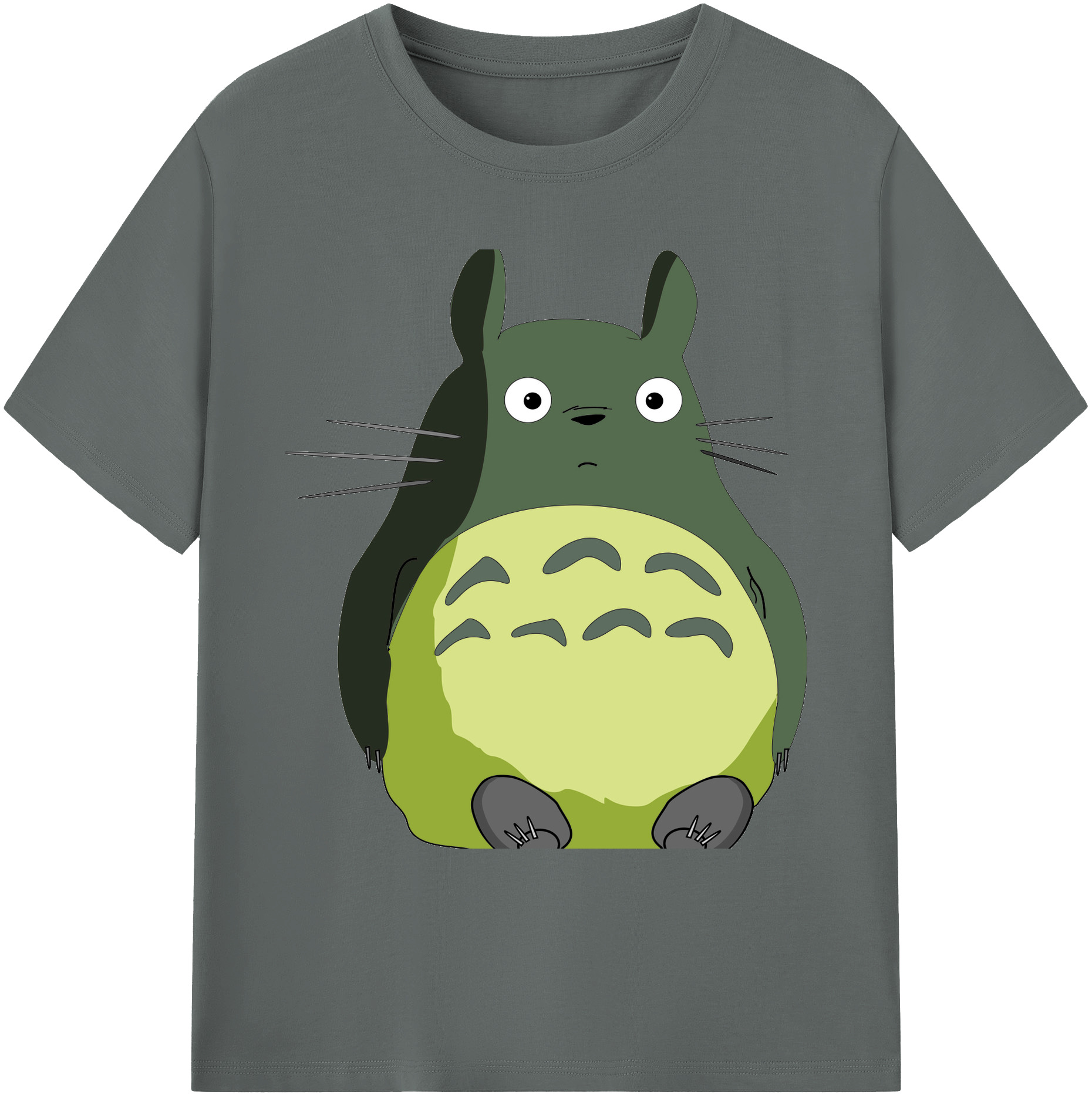 （画像用） となりのトトロ 草壁メイ 草壁サツキ My Neighbor Totoro Satsuki Kusakabe Mei Kusakabe 綿100％ メンズ半袖Tシャツ｜肌触りやわらか＆通気性